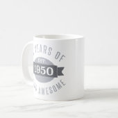 1950 70誕生日素晴らし 男性へ コーヒーマグカップ (正面左)