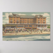 1950 Boardwalk at 14通り,海市， MD ポスター (正面)