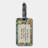 1950 Dole Map of Hawaii Joseph Feher Oil Paint Lug ラゲッジタグ (裏面縦)