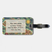 1950 Dole Map of Hawaii Joseph Feher Oil Paint Lug ラゲッジタグ (裏面横)