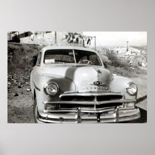 1950 Plymouth Deluxe Poster ポスター
