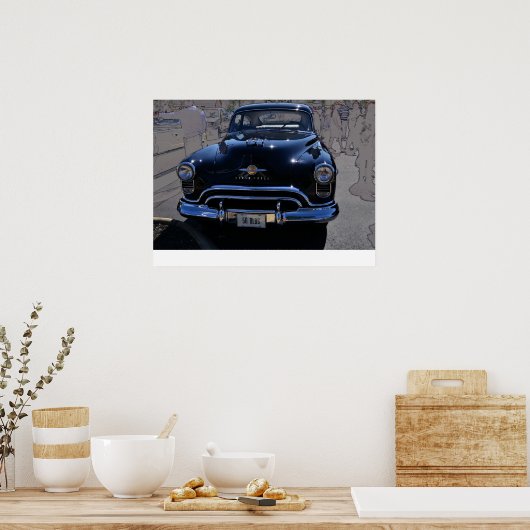 1950oldsmobile ポスター (キッチン)