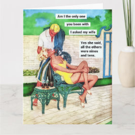 1950sおもしろい主婦 カード