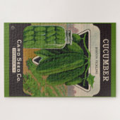 1950sキュウリ種子パケットカバー ジグソーパズル (横)