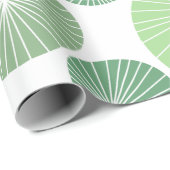 1950sグリーンピンホイール ラッピングペーパー (ロールコーナー)