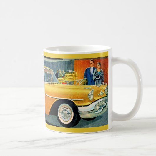 1950sゴールデンロケット88オルズモバイル コーヒーマグカップ (右)