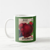 1950sシードパケットビートプリント コーヒーマグカップ (左)