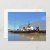 1950sタグボートグルビア ポストカード (正面/裏面)