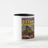 1950Sタンクコマンド漫画カバーアート マグカップ (中央)