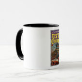 1950Sタンクコマンド漫画カバーアート マグカップ (正面左)