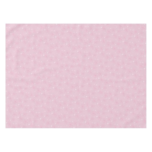 1950sダイナーピンクスター誕生日テーブルクロス – レトロ テーブルクロス (正面(横))