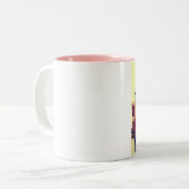 1950sダイナーヴィンテージ ツートーンマグカップ (正面左)