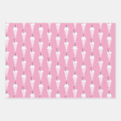 1950sダイナー誕生日ラッピング紙シート – レトロ ラッピングペーパーシート (正面2)