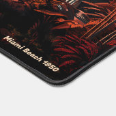 1950sマイアミビーチガーデンヴィラ デスクマット (コーナー)