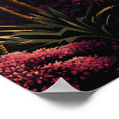 1950sマイアミビーチガーデンヴィラ ポスター (角)