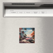 1950sマイアミビーチガーデンヴィラ マグネット (インサイチュ (食洗機))