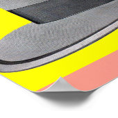 1950sメンズフェドーラハットプリント ポスター (角)