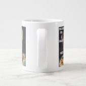 1950sレトロおもしろい主婦とSass ジャンボコーヒーマグカップ (裏面)