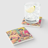 1950sレトロクーペ ストーンコースター (横)