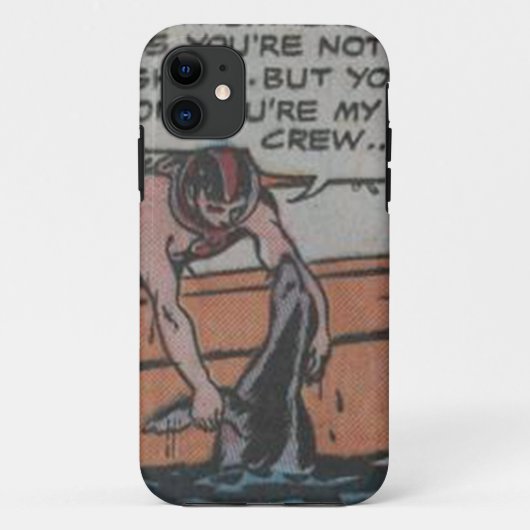 1950sヴィンテージアドベンチャー漫画 Case-Mate iPhoneケース (裏面)