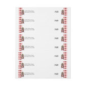 1950sヴィンテージジュークボックスラップのまわりにラベル ラップアラウンドラベル (シート)