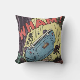 1950sヴィンテージホラー漫画 |ホラー最高のギフト クッション