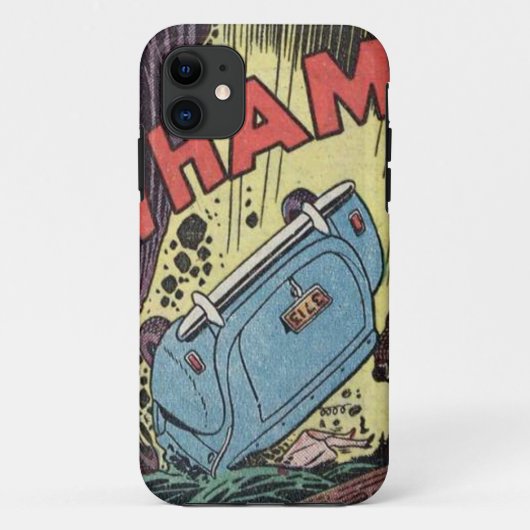 1950sヴィンテージホラー漫画 |ホラー最高のギフト Case-Mate iPhoneケース (裏面)