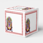 1950sヴィンテージ・ジュークボックス・結婚式の引き出物・ボックス フェイバーボックス (裏面サイド)