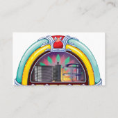 1950sヴィンテージ・ジューク結婚ボックスの座席表 プレイスカード (裏面)