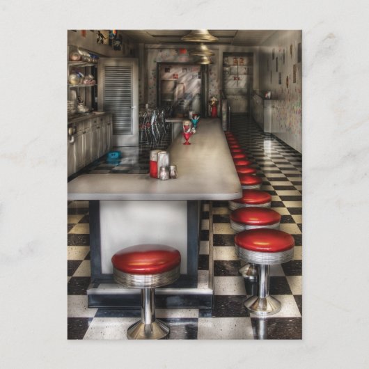 1950's – アイスクリームパーラー ポストカード (正面)