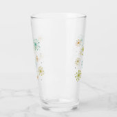 1950s Atomic Fireworks Starbursts Mid Century タンブラーグラス (左)