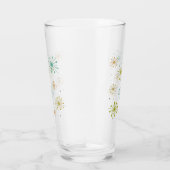 1950s Atomic Fireworks Starbursts Mid Century タンブラーグラス (右)