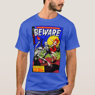 1950's BEWARE Horror Comic T-Shirt Tシャツ