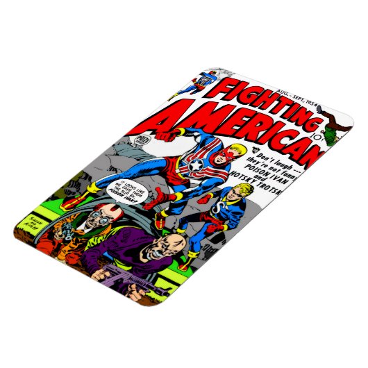 1950's 'Fighting American' Magnet マグネット (左側)