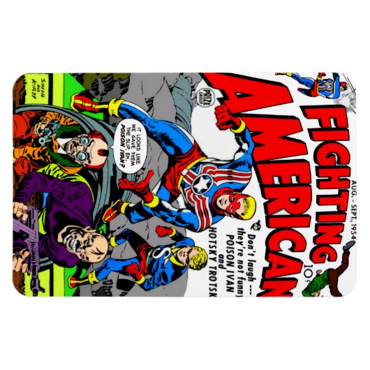 1950's 'Fighting American' Magnet マグネット (横)