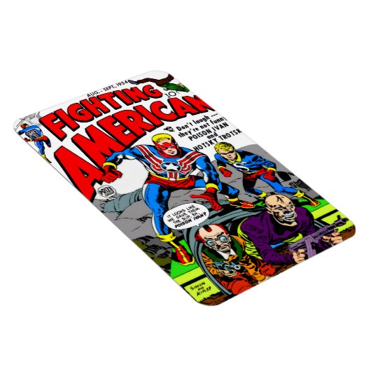 1950's 'Fighting American' Magnet マグネット (右側)