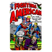 1950's 'Fighting American' Magnet マグネット (縦)