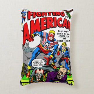 1950's 'Fighting American' Pillow  アクセントクッション