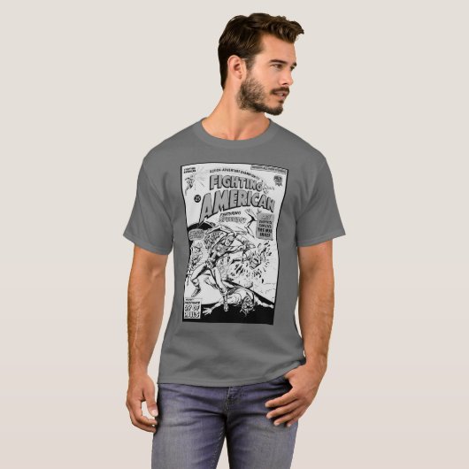 1950's 'Fighting American' T-Shirt Tシャツ (正面フル)