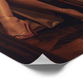 1950s Hollywood Starlet Pin-Up – Retro ポスター (角)