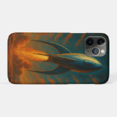 1950s inspired rocket ship  Case-Mate iPhoneケース (裏面(横))