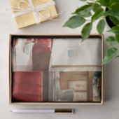 1950s Retro American Diner Watercolor 薄葉紙 (ギフト)