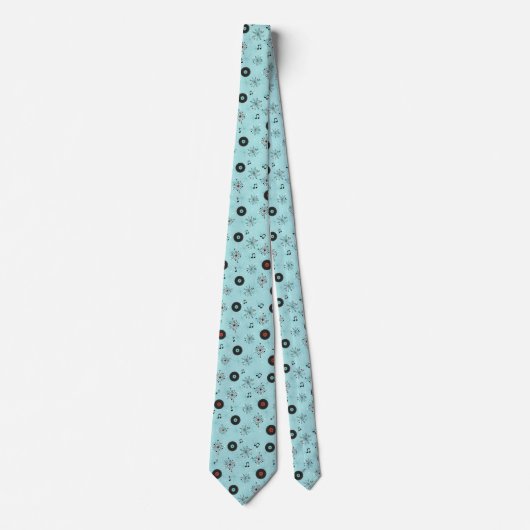 1950s Retro Music Neck Tie ネクタイ (正面)