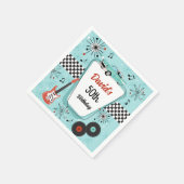 1950's Retro Party  スタンダードカクテルナプキン (角)