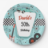 1950's Retro Party  ペーパープレート (正面)