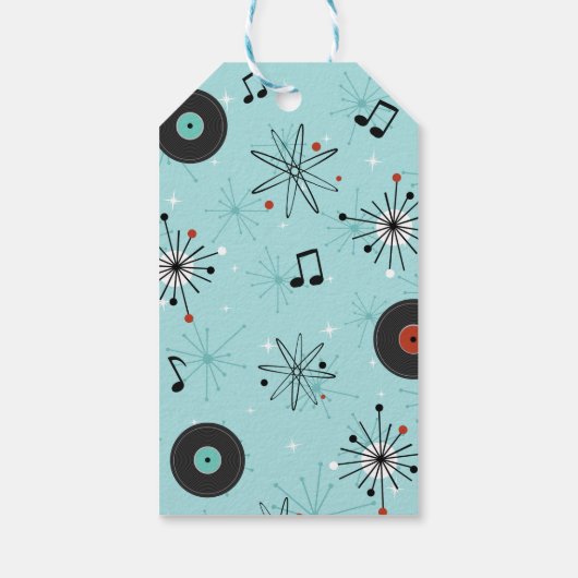 1950's Retro Party Thank You ギフトタグ (裏面)