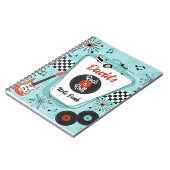 1950's Retro Rock 'n' Roll Music ノートブック (左側)