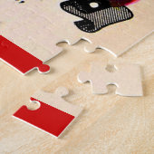 1950s seed packet cayenne pepper print ジグソーパズル (側面)