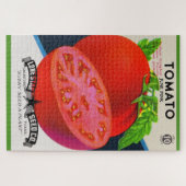 1950s seed packet tomato print ジグソーパズル (横)