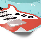 1950's Sock Hop Party Welcome Sign ポスター (コーナー)